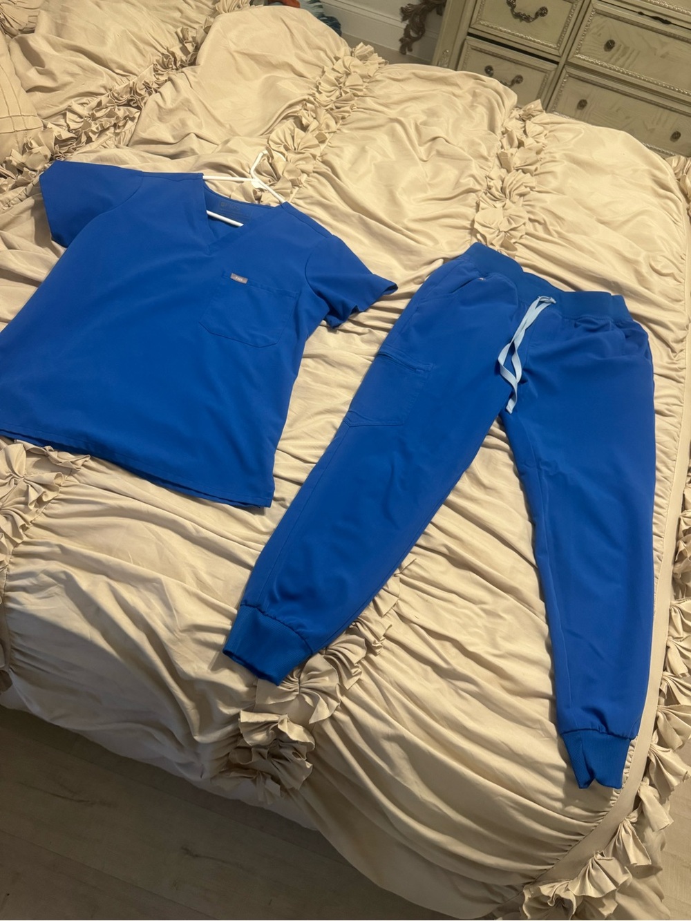 Figs Blue scrub set - Comfortable Everyday Wear